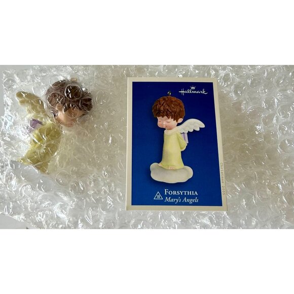 Hallmark - Mary's Angels - FORSYTHIA - 18th in Series from 2005 - New in Box - Picture 9 of 9